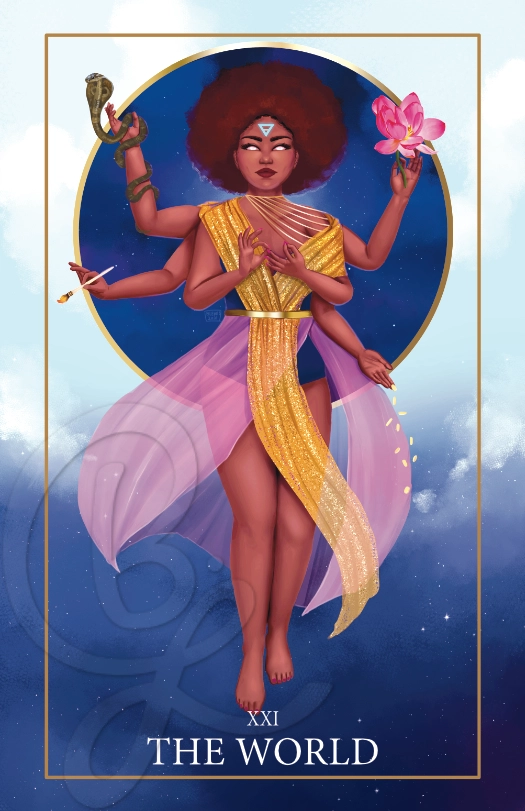 The World from the Cosmic Gateways Tarot